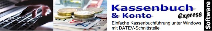 Einfache Kassenbuch- und Kontoführung unter WIN9X, ME, 2000, XP, Vista, 7