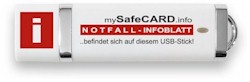 USB Drive mit Kassenbuch und SafeCard